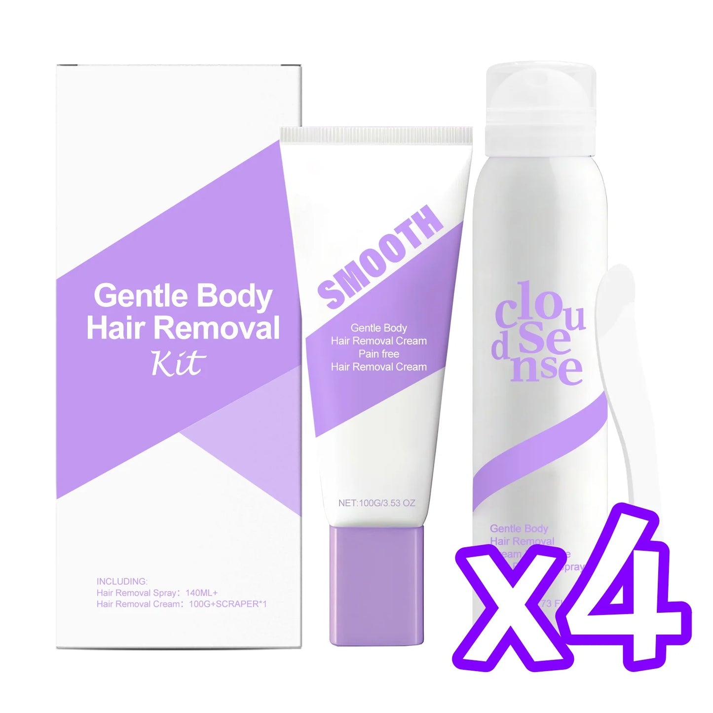 Hair Removal Cream Underarm Leg Intimate Areas Painless Hair Remover Soothing Skin Discomfort Growth Inhibitor Depilatory Cream