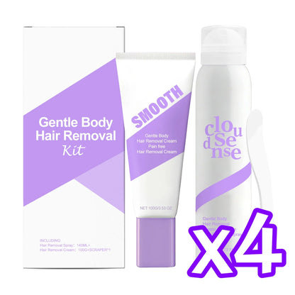 Hair Removal Cream Underarm Leg Intimate Areas Painless Hair Remover Soothing Skin Discomfort Growth Inhibitor Depilatory Cream